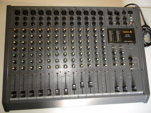 Mixer analogico samick 122 - mixer,