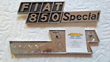 SCRITTA FIAT 850 SPECIAL  LOGO