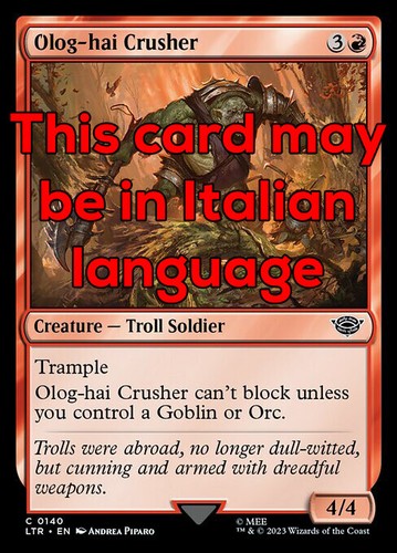 Mtg olog hai - mtg, exc