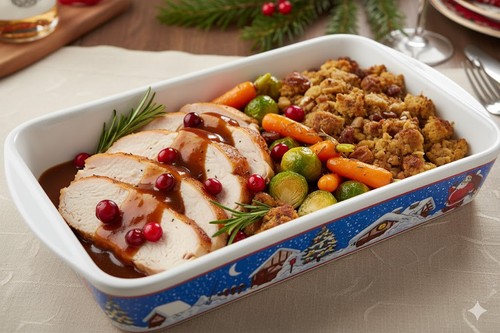 Pirofila rettang babbo natale - rettang.,