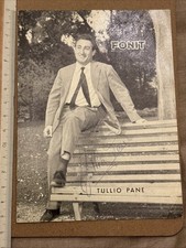 Autografo Pasquale Pane, detto Tullio (Napoli 1930 - Civitavecchia 2001) - Fonit
