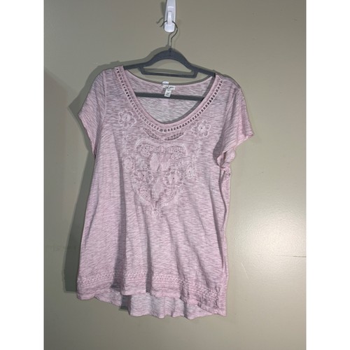 Tribal jeans pink embroidered - tribal,