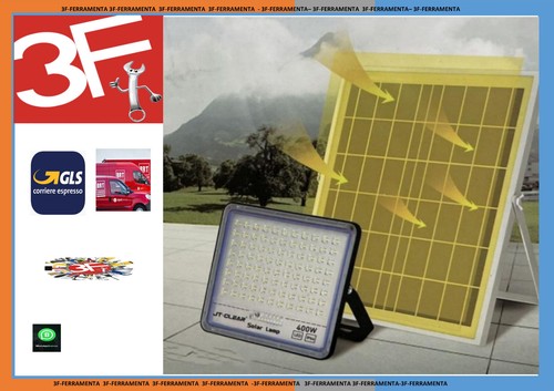 Faro solare 400w led - faro,