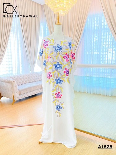 Woman kaftan cotton - woman, viscose