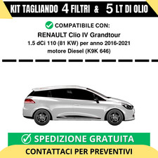 Tagliando per RENAULT Clio IV