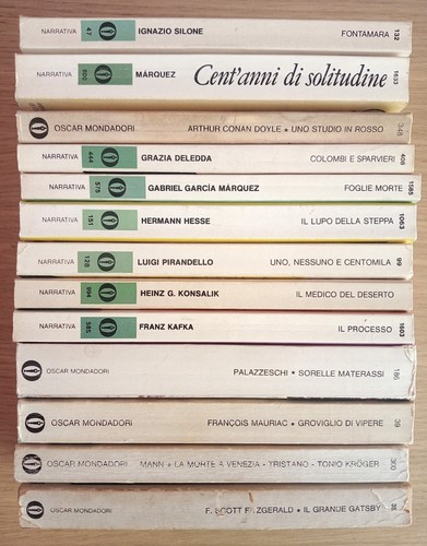 Narrativa oscar mondadori - 🌟narrativa,