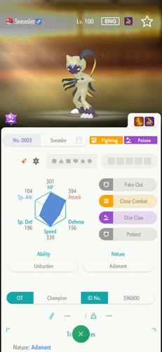 Sneasler 6iv shiny pronto - 6iv, per