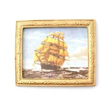 Miniatura Quadro Galeone