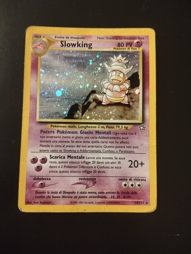 Pokemon slowking 111 rara - slowking,