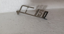 SCRITTA fregio targhetta badge per Li 150 originale d'epoca in alluminio