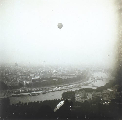 Parigi vista prise depuis - prise, la
