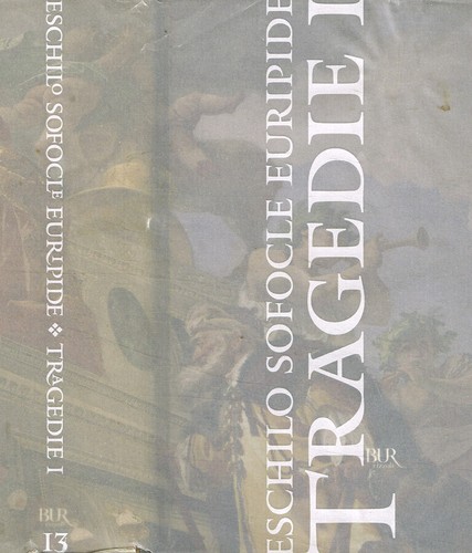 Tragedie vol eschilo - tragedie., vol.i.