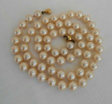 COLLANA MONET perle (finte) crema cm 61 mm 8