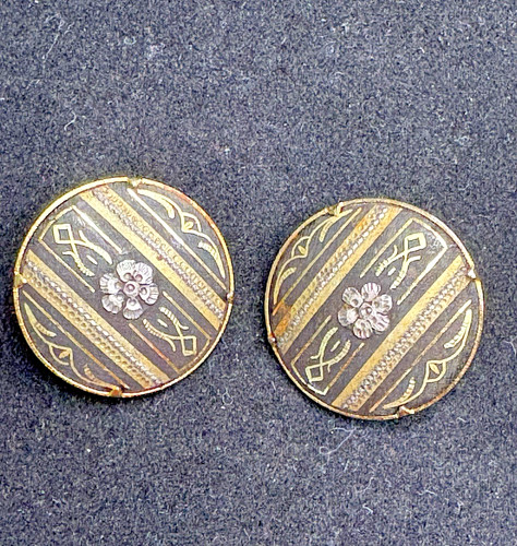 Orecchini vintage damasceni - orecchini,