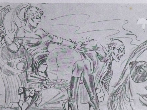 Eric stanton bdsm fetish art - bdsm,