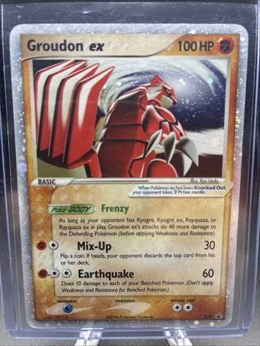Carta pokemon groudon 038 - carta,