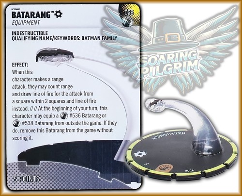 Heroclix batarang 026 - heroclix,