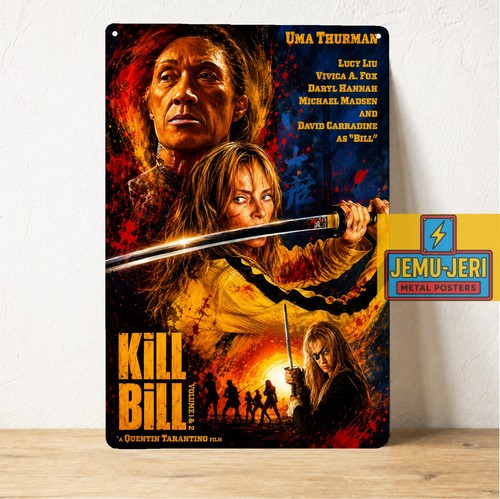 Poster in metallo film Kill