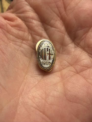Pin distintivo vintage acm - distintivo,