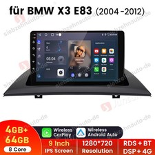 DAB+ Carplay per BMW X3 E83