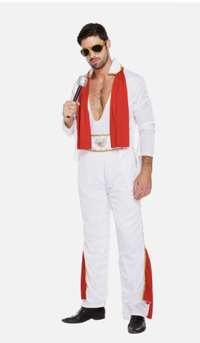 Elvis costume vestito - vestito, fantasia