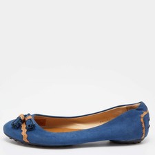 Ballerine Tods BlueTan in