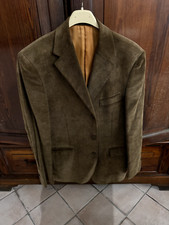 GIACCA 3 BOTTONI DI VELLUTO A COSTE  MARRONE CHIARO TG 54 NUOVA MAI INDOSSATA