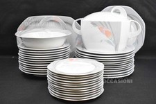 Servizio Di Piatti 12 Persone Completo - 41 Pezzi Bavaria Grigio