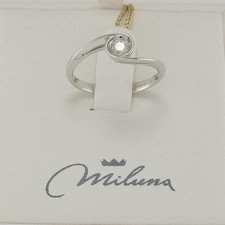 Anello solitario miluna - anello,