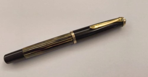 Pelikan 400 fountain pen - pelikan, brown