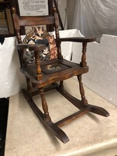 Sedia dondolo legno per - legno,