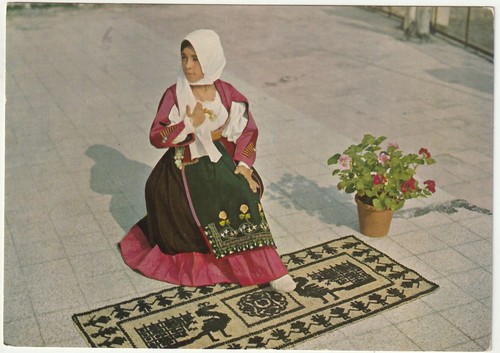 Nuoro antico costumi sardi - nuoro,