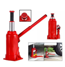 CRIC SOLLEVATORE CRICK IDRAULICO A BOTTIGLIA 5 t TONNELLATE AUTO