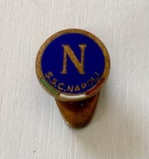Spilla da bavero S.S.C. Napoli - Calcio -  Vintage Anni 50