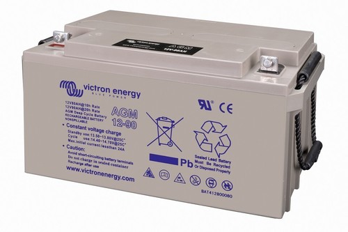 Batteria 12v 90ah agm deep - 90ah,
