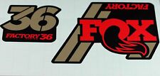 KIT DECALCOMANIA FORCELLA AMMORTIZZATA FOX 36 FACTORY / PERFORMANCE IBIS MOJO HD5 TELAIO BICI