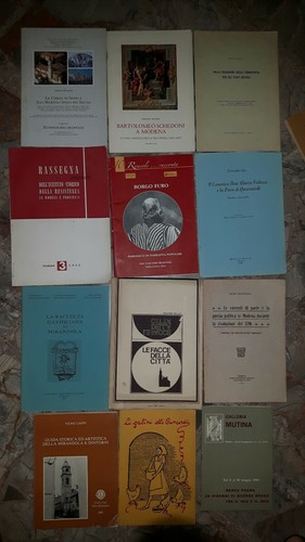 Lotto libri opuscoli su - e,