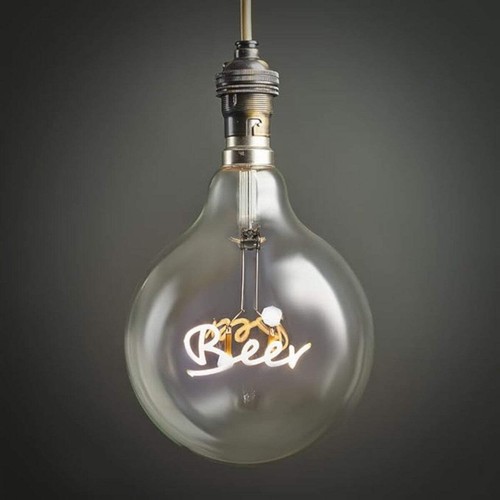 Lampadina trasparente globo