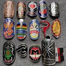 distintivo testa in lega bici