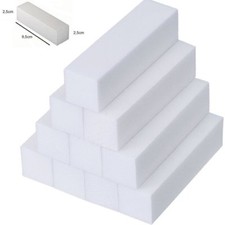 10 Mattoncini levigatura unghie lime manicure pedicure nail art naturali finte