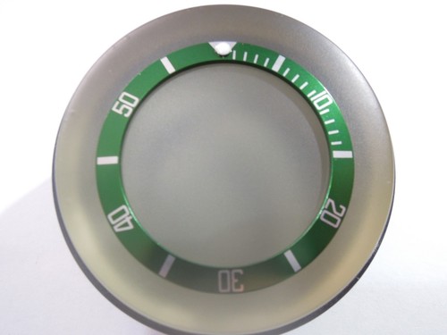 New green bezel insert - bezel,