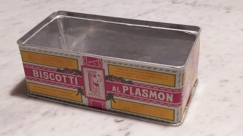 Scatola latta biscotti - scatola, di