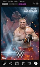 TOPPS WWE SLAM DIGITAL CARD