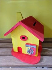 Salvadanaio in legno Catanzaro artigianato casetta personalizzabile collezione