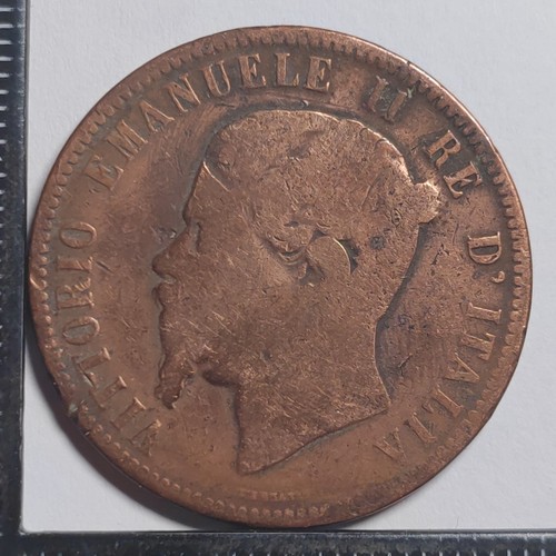 Centesimi 1863 rare fauté - rare,