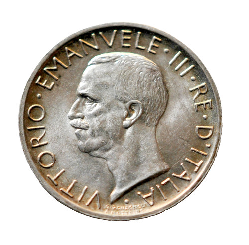 Lire 1930 argento re - ,