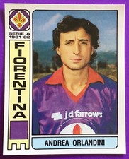 FIORENTINA, ANDREA ORLANDINI *FIGURINA N.150* PANINI COLLEZIONE 1981/1982