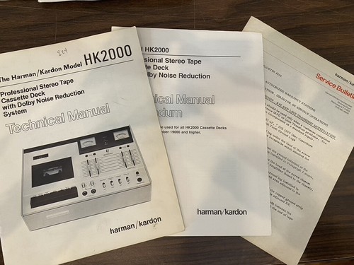 Harman kardon hk2000 2000 - harman,