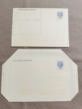 ITALIA LOTTO 2 PZ CARTOLINA E