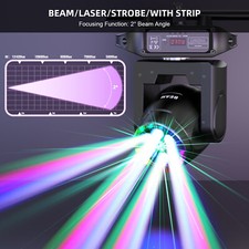 Luce testa mobile laser LED